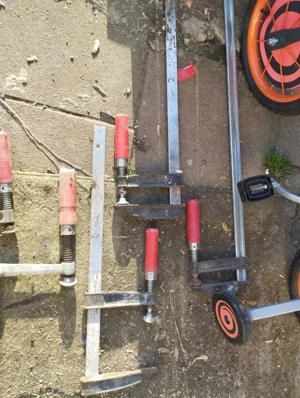 7 Profi Schraubzwingen