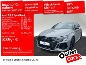 Audi RS3 RS3 Sportback NARDO HuD LEDER PANO RS-AGA VMAX