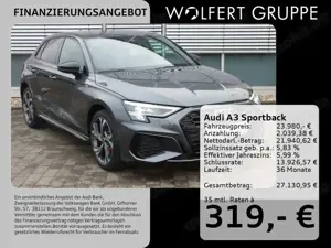 Audi A3 S line 45 TFSI e 0,5%*NAVI*SHZ*LED