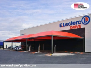 Pavillon 10x10 Überdachung Gazebo Pagodenzelt Festzelt Pvc Karrosserie Autohaus Parkplatz Werkstatt