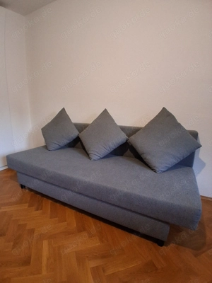 IKEA ASARUM Schlafsofa mit Bettkasten   140x200 cm Liegefläche