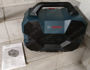 Bosch Akku-Baustellen-Lautsprecher GPB 18V-6 C mit Bluetooth