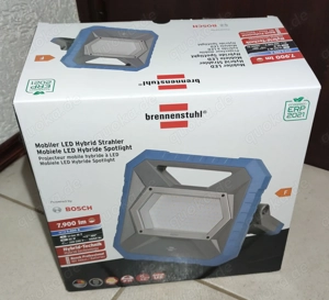 Brennenstuhl LED Hybrid Baustrahler BS 8050 MH, für 18V Bosch Professional Akkus