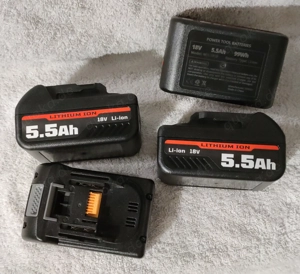4x Makita 18V LTX Nachbauakku 5Ah