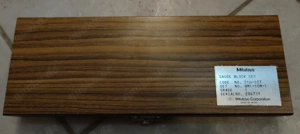 Mitutoyo Parallelendmass-Satz, Klasse 1, 10 Blöcke, 516-107