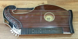 Wünsche Zither Harfenzither, 40-saitig, inkl. Koffer 