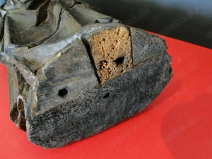 Gotische Madonna mit Kind 17.-18. Jhd Holz geschnitzt Bild 6