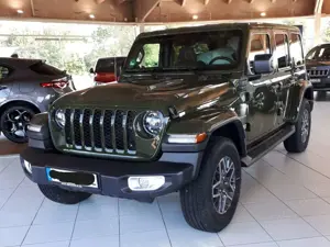 Jeep Wrangler Jeep Wrangler 4xe Sahara 381PS | SARGE GREEN | AHK | 1.Hand