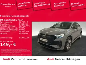 Audi Q4 e-tron 40 S line Matrix Standklima