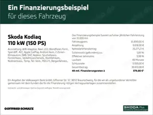 Skoda Kodiaq 2.0 TDI DSG Ambition AHK NAVI RFK LED SHZ PDC 18Zo Bild 2