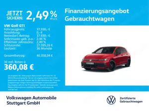 Volkswagen Golf GTI 2.0 TSI DSG Navi Kamera Pano AHK