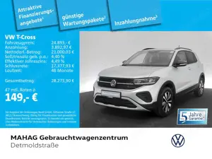 Volkswagen T-Cross GOAL 1.0 TSI LED Navi ParkPilot RearView