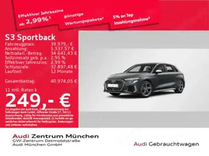 Audi S3 TFSI S tronic Pano/BO/Navi+