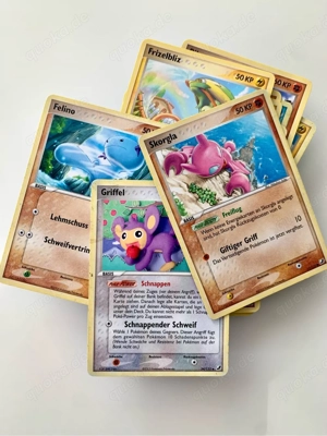 Alte Pokemon Karten 2005 Vintage TCG Alt Sammlung Konvolut Base Set Basis Set