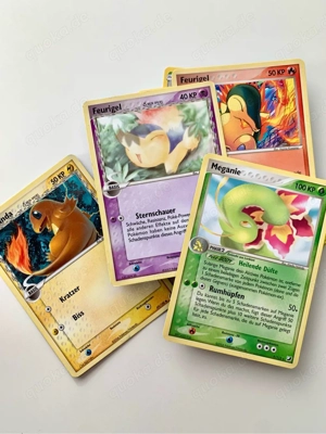 Pokemon Karten Sammlung 24 Stk. Starter Edition Glumanda Feurigel Selten Konvolut PSA TCG Rar