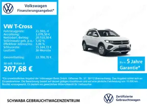 Volkswagen T-Cross Life 1.0 TSI VIRTUAL*ACC*R-KAM*LANE*16"