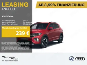 Volkswagen T-Cross 1.5 TSI DSG R-LINE MATRIX NAVI KAMERA AS