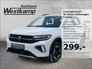 Volkswagen T-Cross R-Line 1.0 TSI DSG Ganzj.Reifen Abstandstempomat L