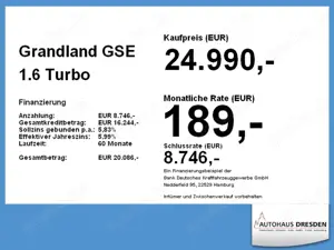 Opel Grandland GSE 1.6 Turbo Allrad+LED+Navi+LM Bild 4