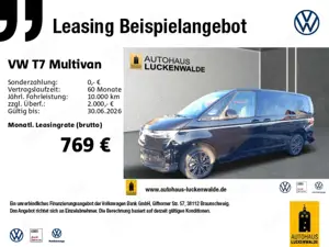 Volkswagen T7 Multivan 2.0 TDI Style LÜ DSG *AHK*HuD*NAV*