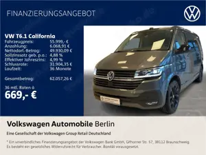 Volkswagen T6.1 California Beach Tour Edition 4Motion