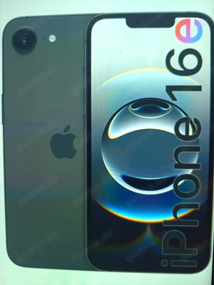 iPhone 16e 125gb Nagel Neu!!!! Bild 5