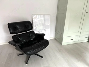 Herman Miller schwarz Original Lounge Chair Vitra Eames Leder