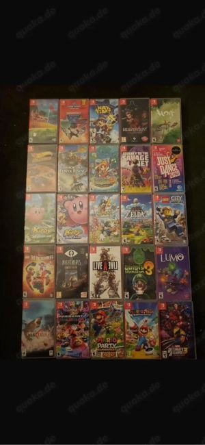 Nintendo Switch Spielesammlung 