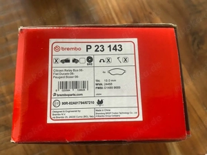 Bremsbeläge Bremsklötze neu Bremsen von Brembo Vorne Bild 4