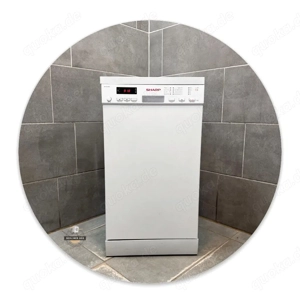 45er Sharp Geschirrspüler QW-S22F472W DE - 1 Jahr Garantie & Gratis Lieferung in Berlin!