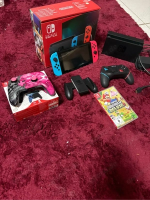 Nintendo Switch Konsole mit Mario Bros Deluxe & Controller