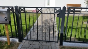 doppelflügeltür, schiebetor, einfahrtstor