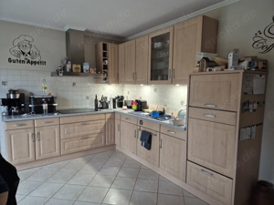 Gebrauchte Einbauküche in L - Form + Sideboard zu verkaufen