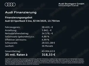 Audi Q3 35 TFSI S line CarPlay VirtCo LED Bild 2