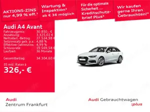 Audi A4 40 TFSI S tronic LED Panorama Tempomat