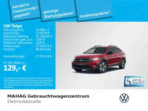 Volkswagen Taigo Goal 1.0 TSI LED Navi ParkPilot RearView A
