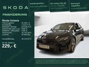 Skoda Octavia RS 2.0 TSI 19 AHK CANTON HuD MEMORY 360°