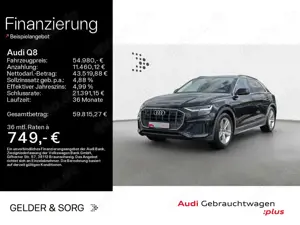 Audi Q8 50 TDI quattro Air*AHK*360°*Pano*Virtual*ACC