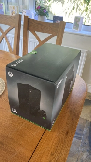 Xbox Serie X Microsoft Edition Black Konsole neu versiegelt nie mit allen Zubehör