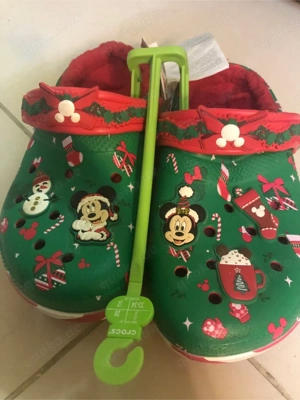 Crocs Clogs kinder Hausschuhe Disney Mickey&Minnie Mouse Schuhe gefüttert Neu