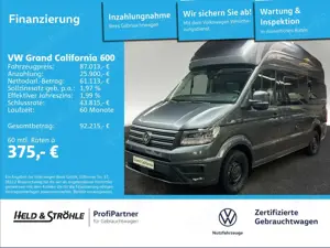 Volkswagen Grand California DIESELHEIZUNG HOCHBETT LED