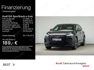 Audi Q4 e-tron Q4 Sportback 35 e-tron S line, StndKlima, Navi