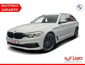 BMW 520 520d Sport Line LED Totwinkel AHK Navi PDC DAB