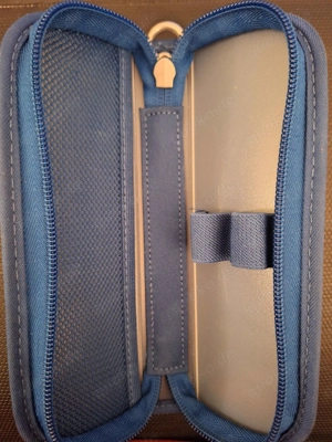 Novo Nordisk Insulinpen, blau metallic, 3ml, mit Etui. Bild 4