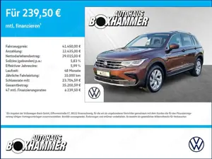 Volkswagen Tiguan 2,0 TDI DSG Elegance 4Motion AHK+PANO.DACH+360KAM