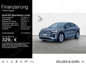 Audi Q4 e-tron Q4 Sportback 50 e-tron qu.S line 0,25%*Matrix*RF