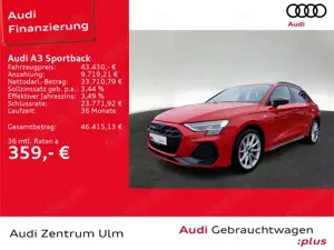 Audi A3 S-Line Black 45 TFSIe AHK LEDER RFK
