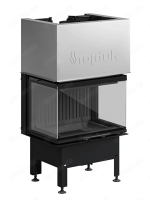 Kamineinsatz  SMART 3XTh B 7KW Panorama U Kamin U-Form Ofen Heizeinsatz Neu Hajduk LDF-Kamine