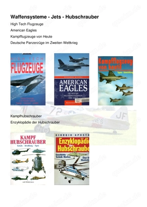 Waffensysteme - Jets - Hubschrauber