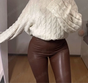 Lederleggings Bershka Neu